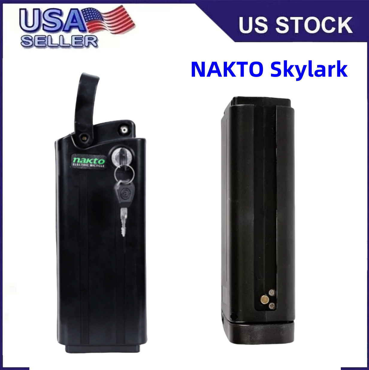 Nakto Electric Bike Battery, Nakto Battery For NAKTO Ebike 36V 10A Skylark USA