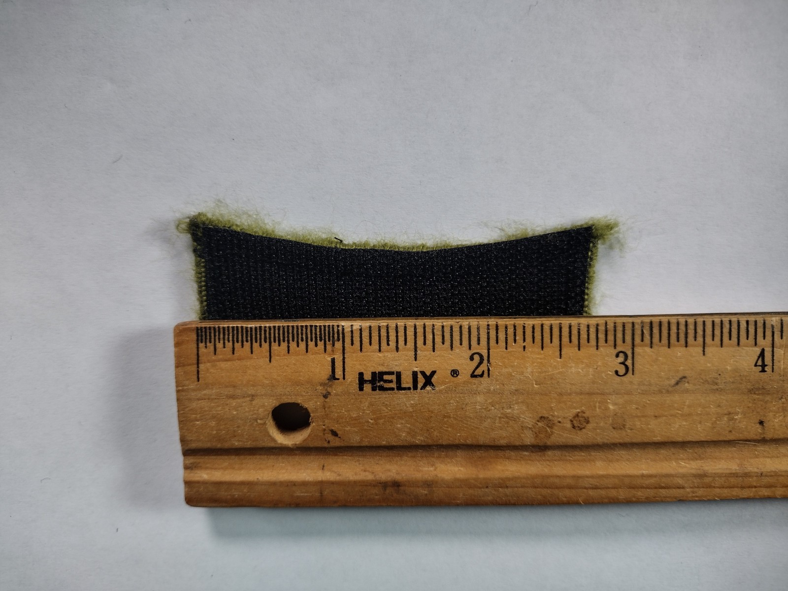LIL' MAN Rocker Tab Patch OD Green Hook & Loop Embroidered