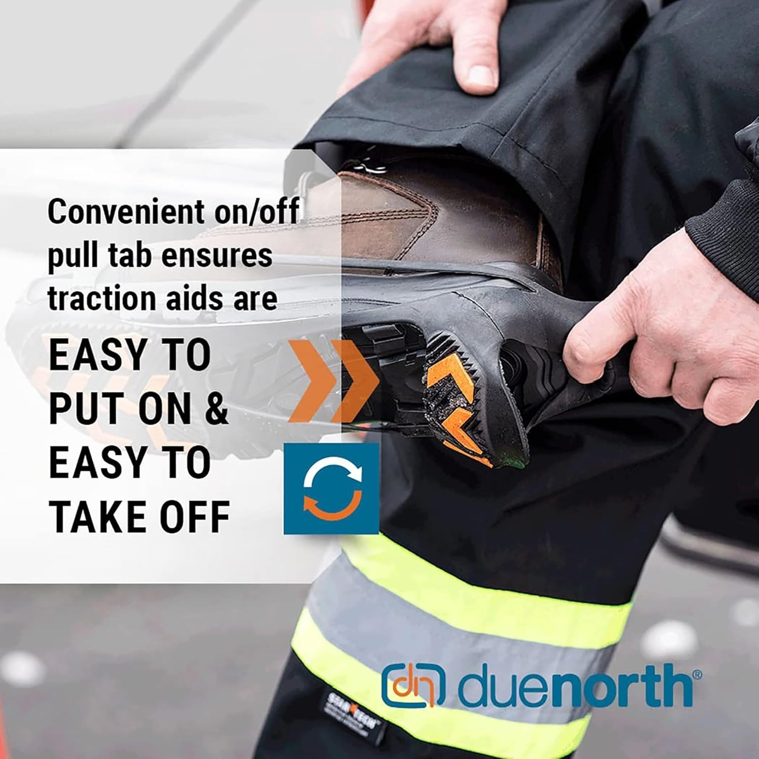 Flexible and Lightweight GripPro Spikeless Traction Aids for Ultimate Stability