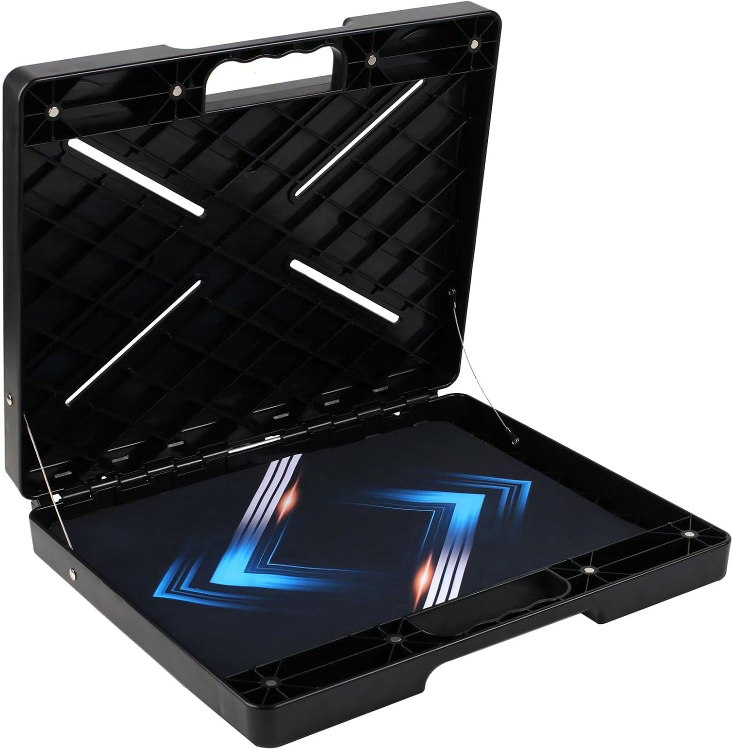 Magnetic Laptop Stand-Mobile Workstation Hold up to 45 Pounds | Portable Shelf f