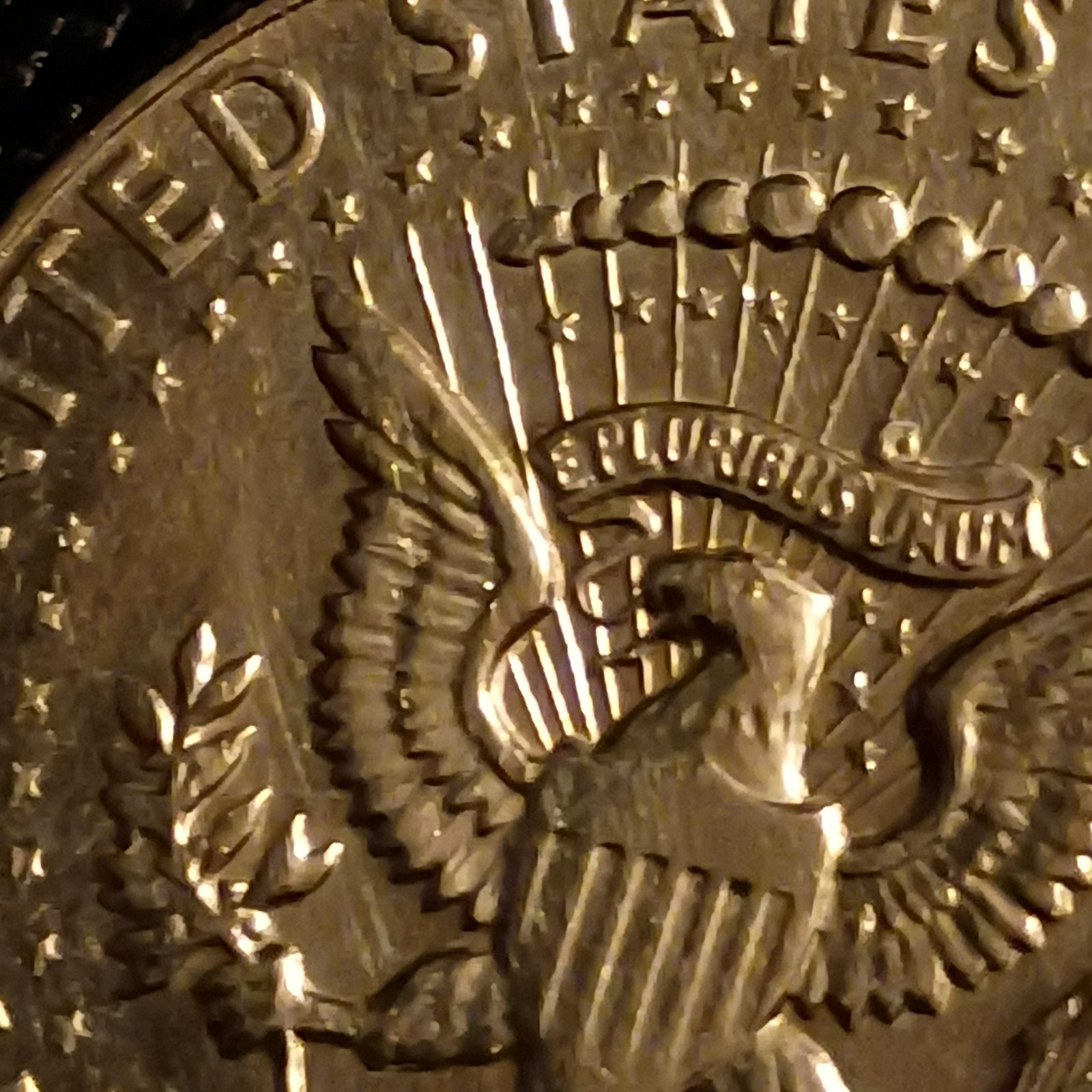 1968-D 50C Kennedy Half Dollar 1968 D Mint Error silver kennedy half Dollar