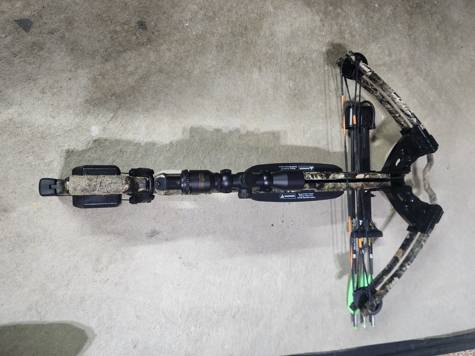 Ten point crossbow