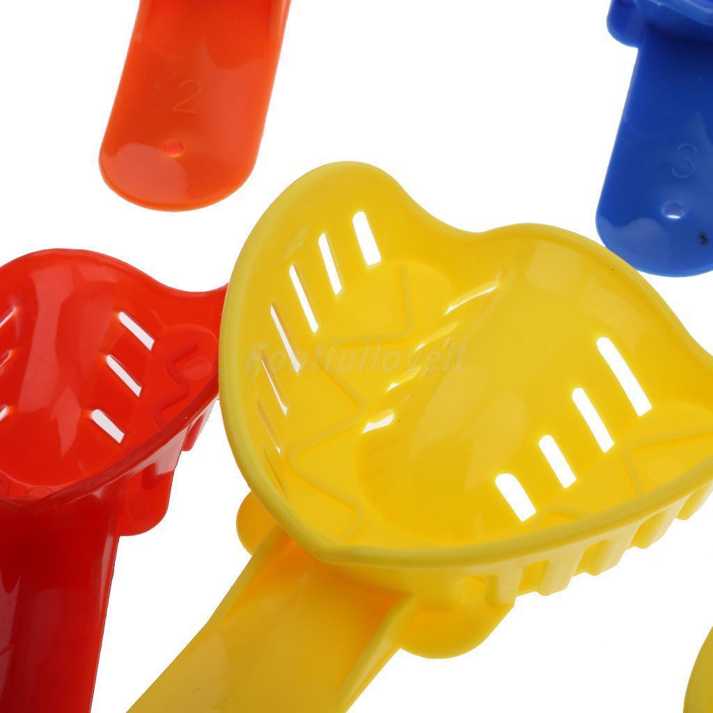 12 Pcs Autoclavable Dental Impression Tray Plastic High Quality Assorted Kit