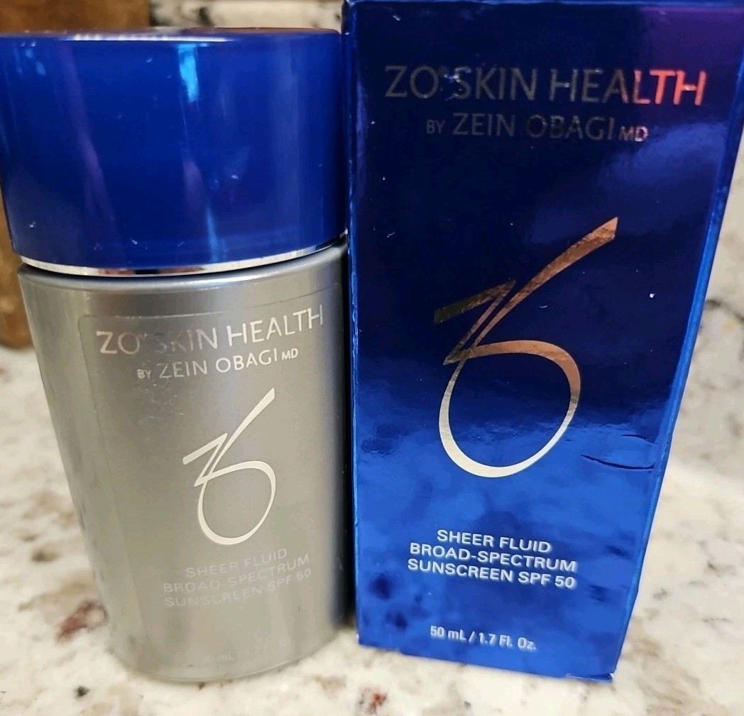 Zo Skin Health Sheer Fluid Broad Spectrum Sunscreen SPF50 50ml 1.7oz READ