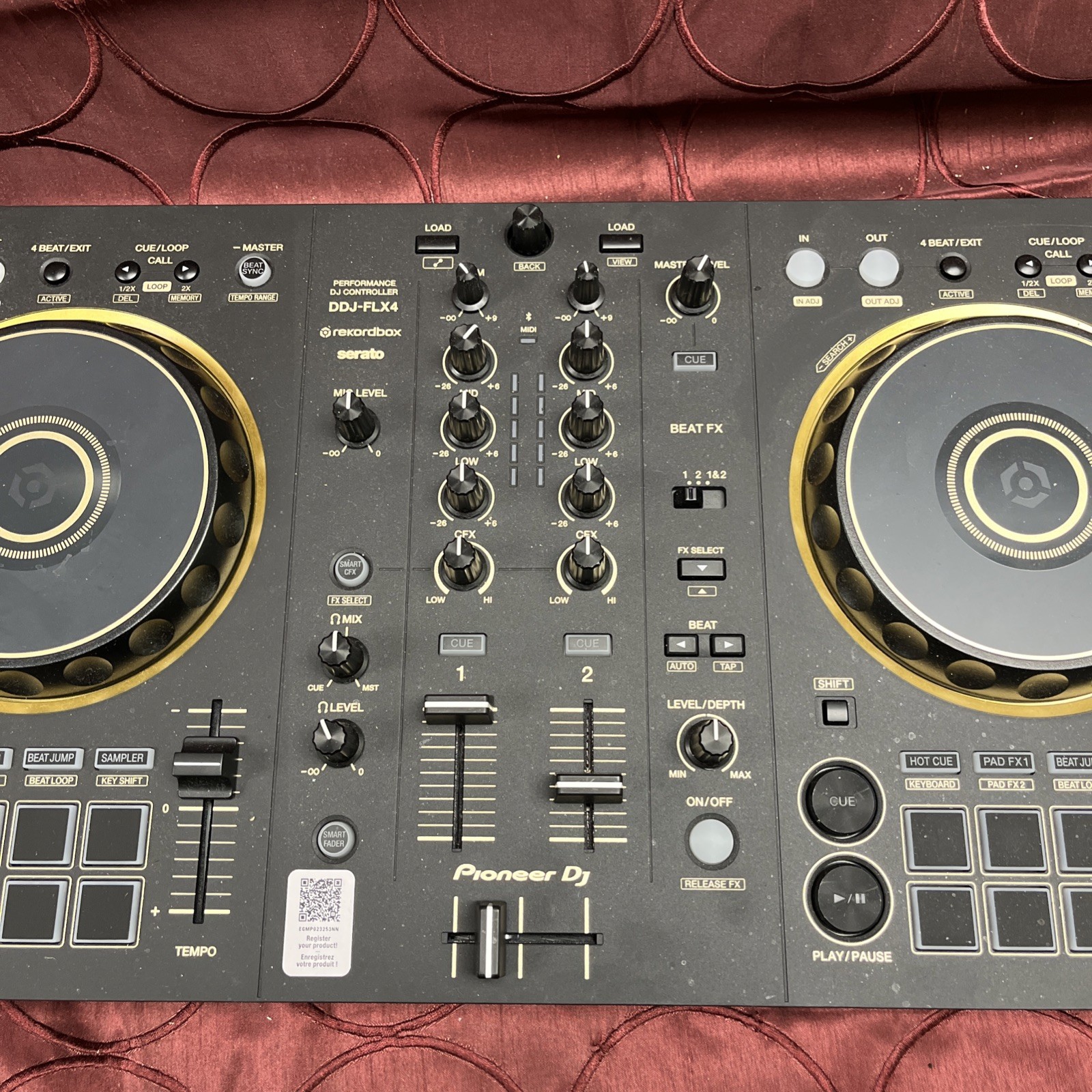 Pioneer DJ DDJ-FLX4-N 2-Channel Dual Deck Controller (LOOK)