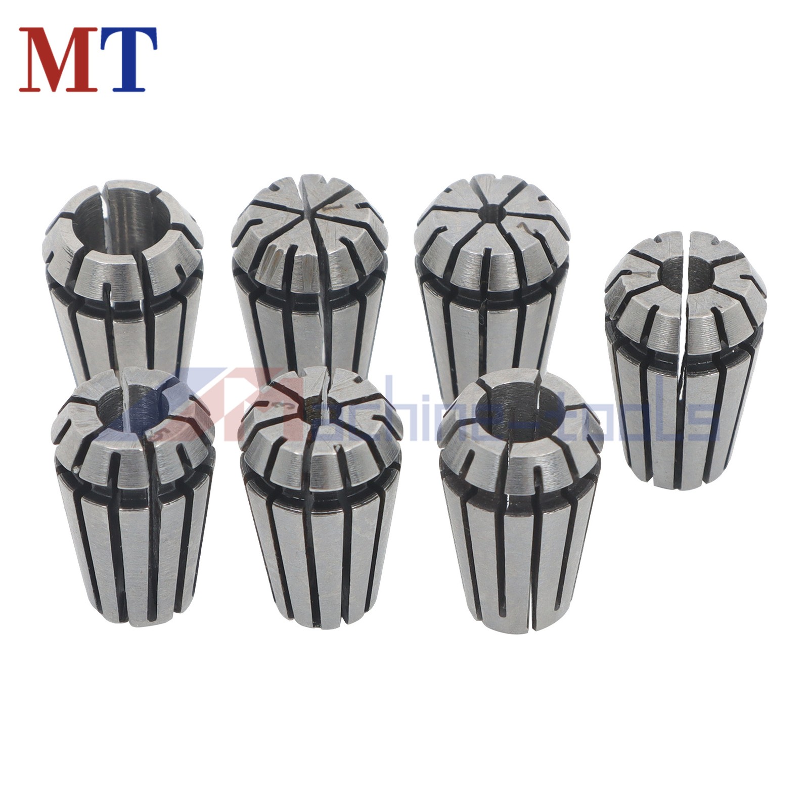 7 Pack ER11 Collet Kit 1-7mm Spring Type for Engraving Machine Tool