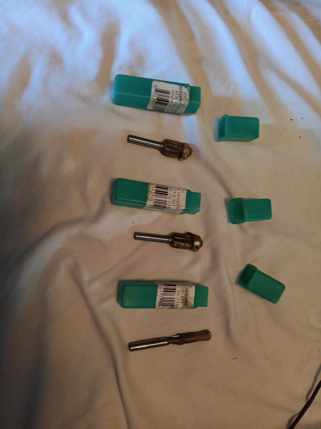 3 Piece Straight And Flush Trim Router Bits