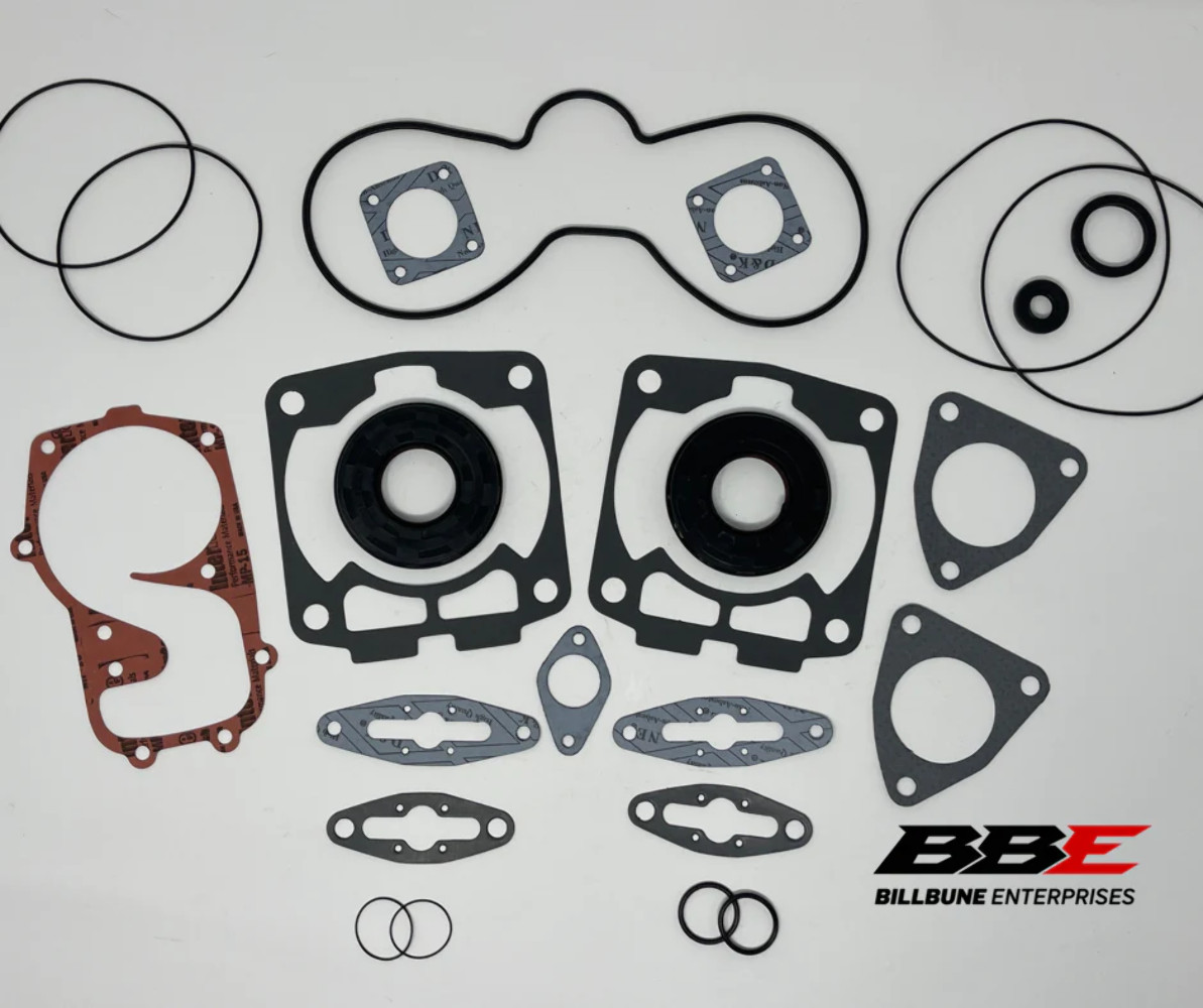 '00-'13 Polaris 600 Carbureted Complete Gasket Set with Oil Seals, Switchback