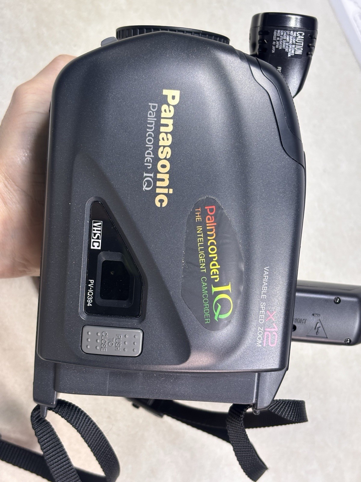 Panasonic Palmcorder IQ Intelligent Camcorder /Instructions NO BATTERY UNTESTED