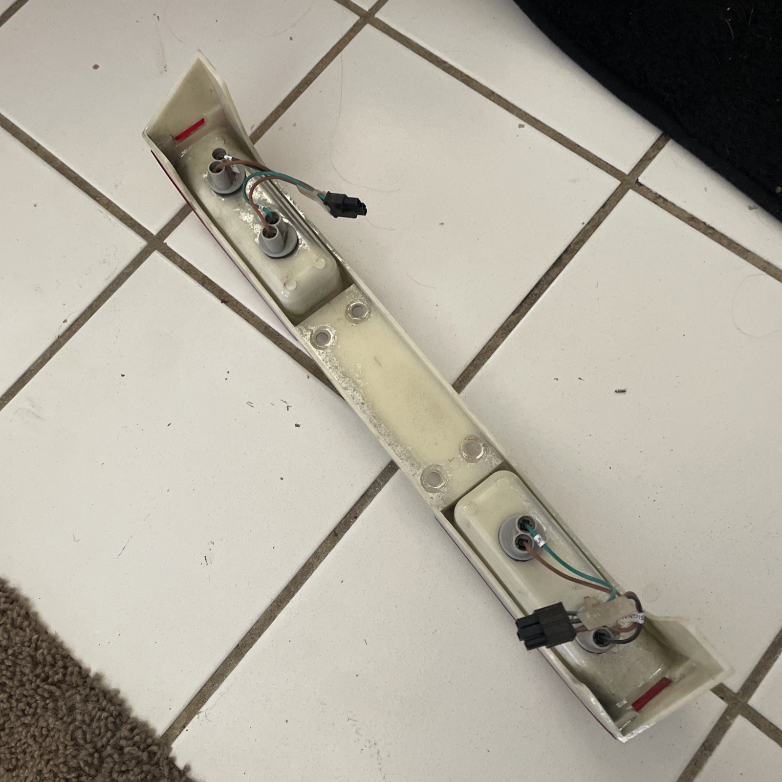 Rear Light Bumper For A Pride Mobility Scooter Bi31