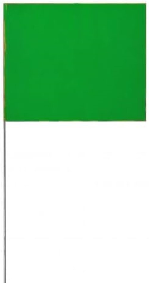1125 Marking Flags; 800 - 4” x 5” Green Flags and 325 - 4” x 5” Orange Flags