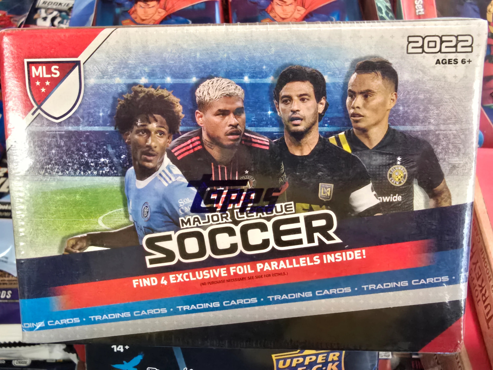 2022 Topps MLS Soccer Blaster Box