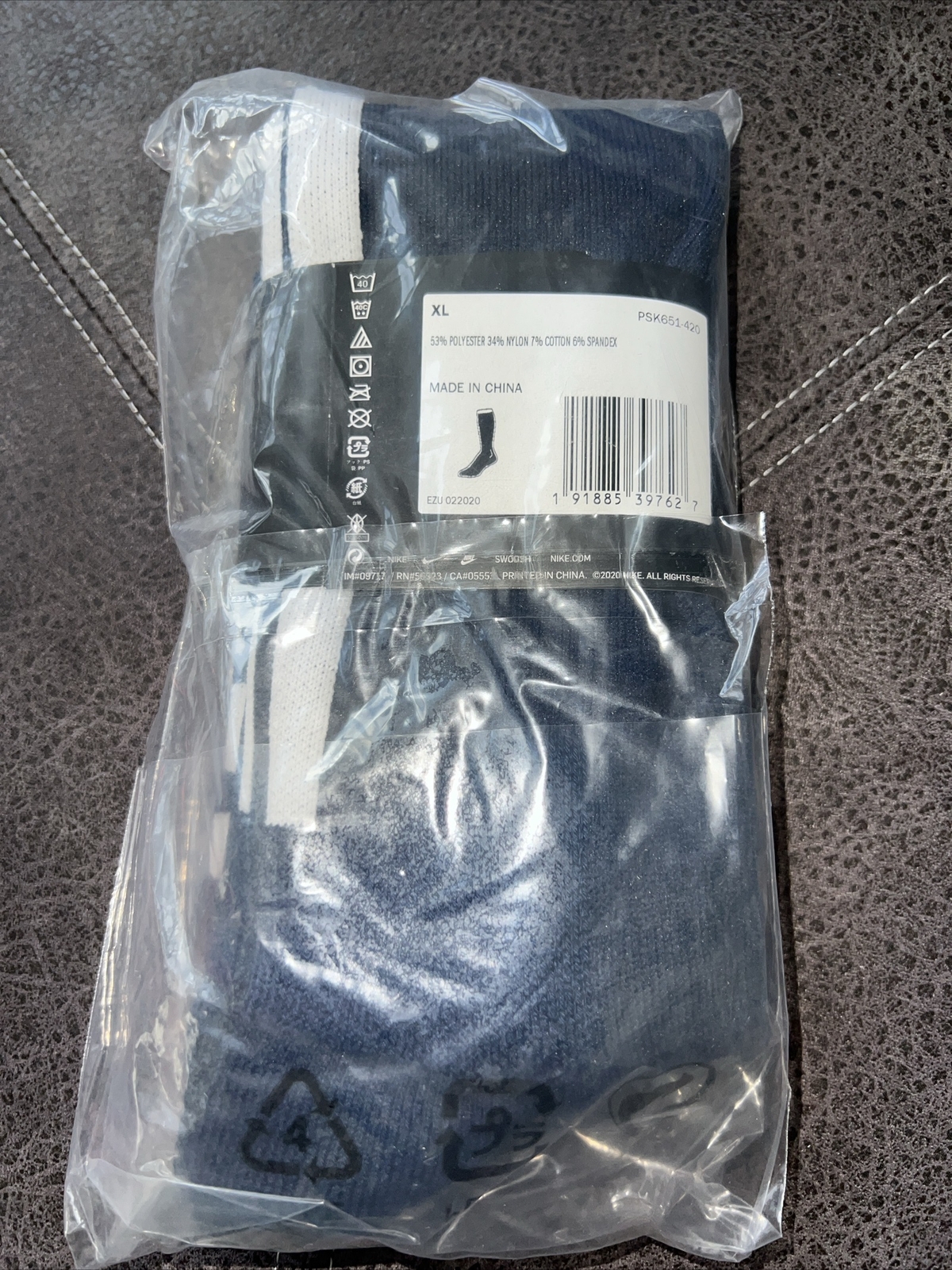 XL Nike NBA Sock NAVY Blue PSK651-420