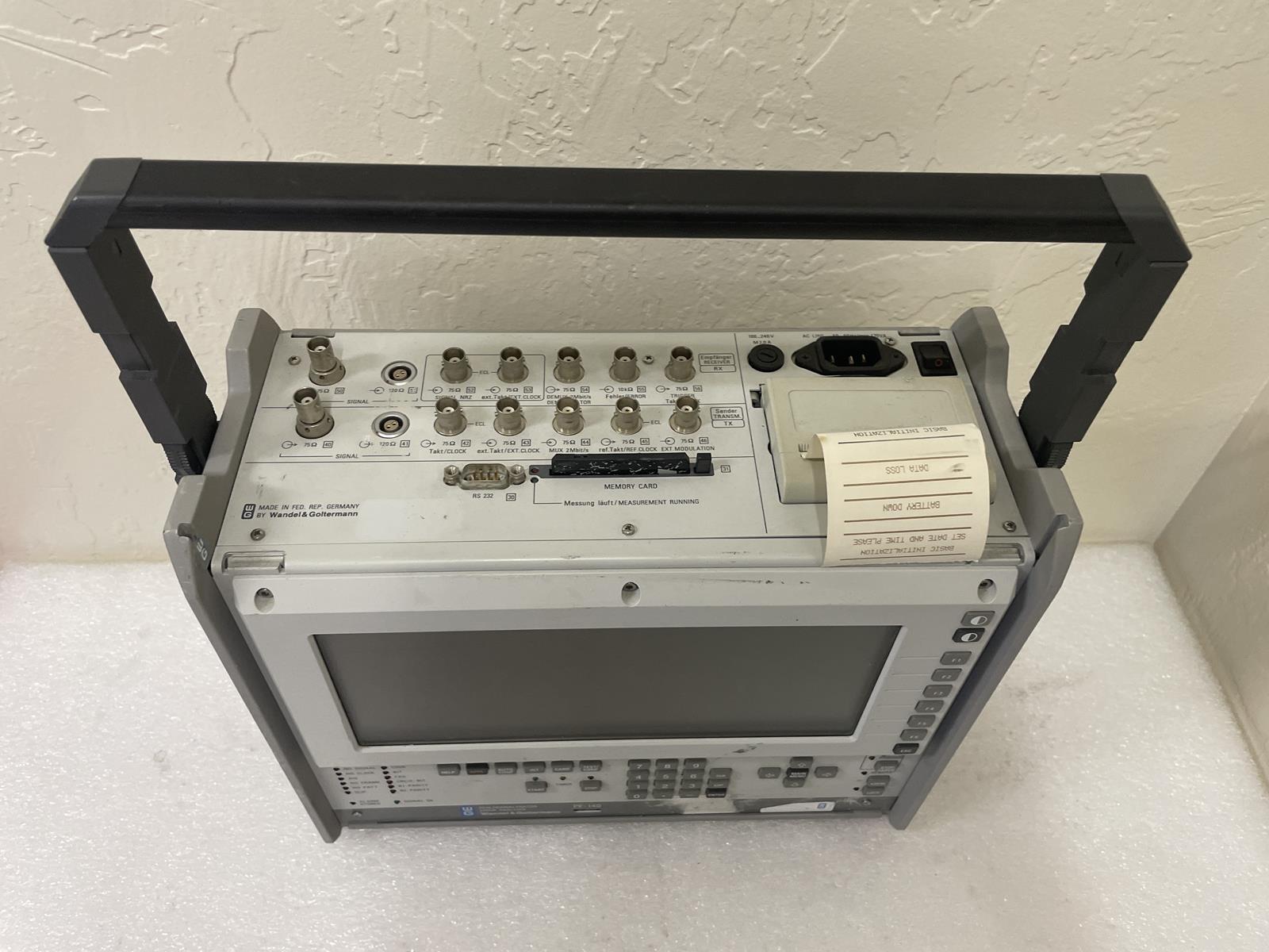 WG WANDEL & GOLTERMANN PF-140 ERROR ANALYZER