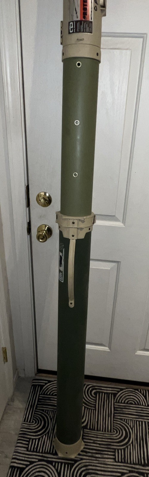 Vintage ORIGINAL PLANO PROTECT-A-ROD 4072 2 Rod Protectors Flambeau & Rod Caddy