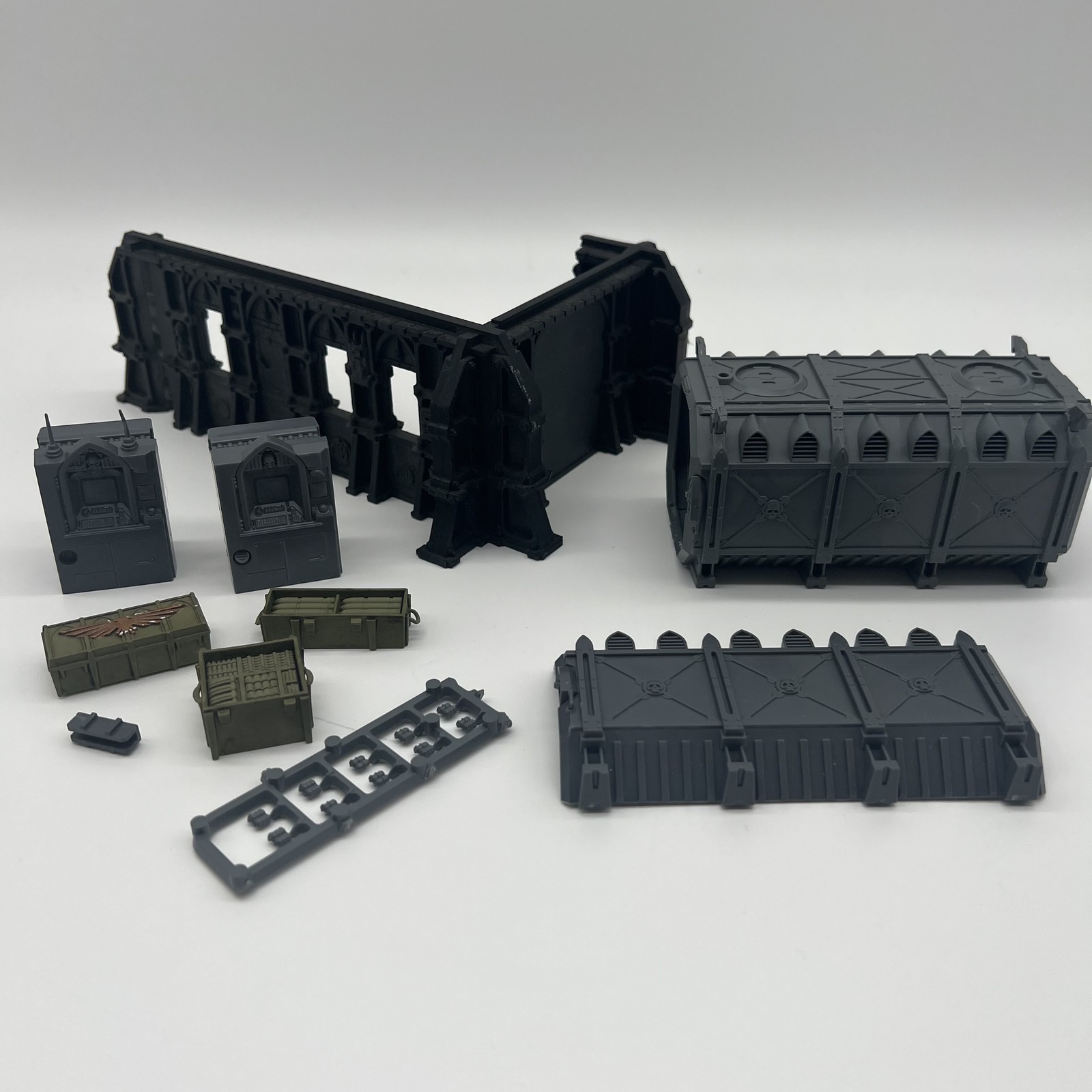 Hab Bunker Munitorum Armoured Containers Imperium Terrain Scenery Pieces Bundle