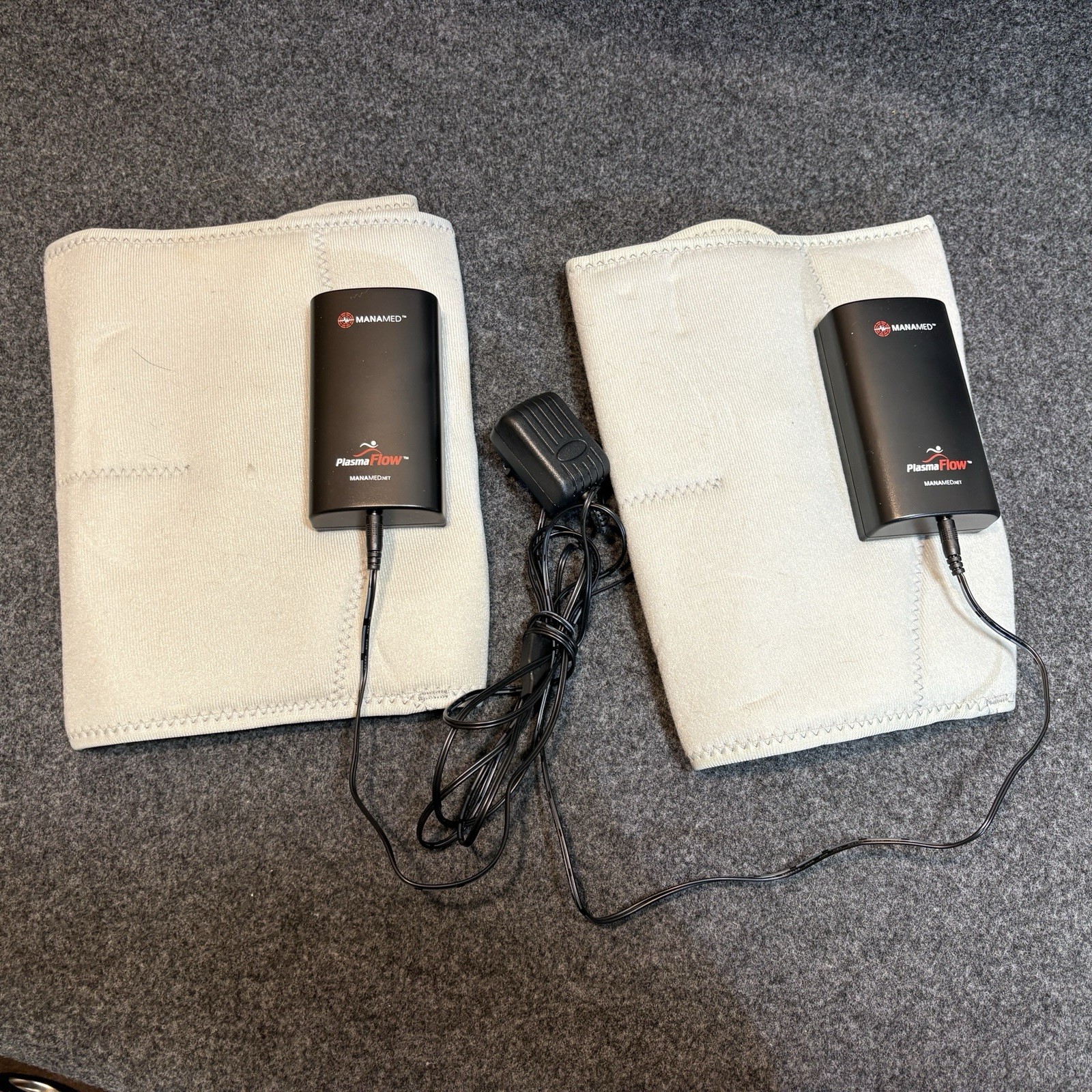 Plasma Flow Thrombosis DVT Prevention w/ Charger PF0001 Leg Compression