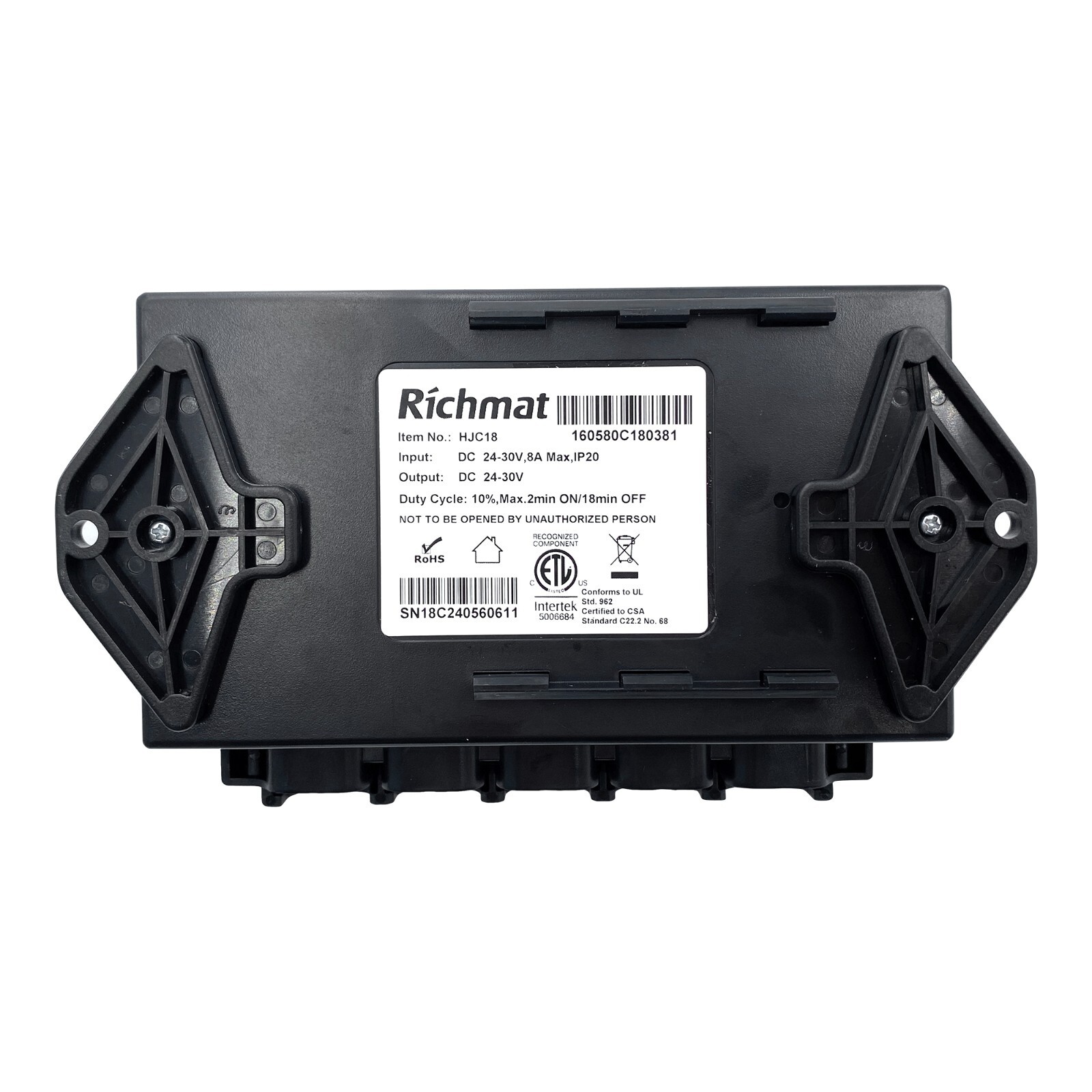 Adjustable Bed Richmat Wireless HJH55 Remote and HJC18 Control Box Kit