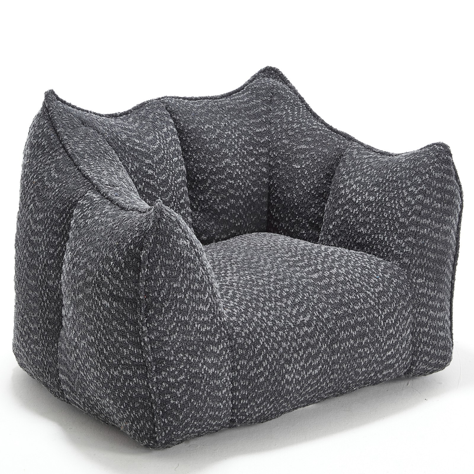 Sofa chairs with highly resilient foam for living rooms and bedrooms Black