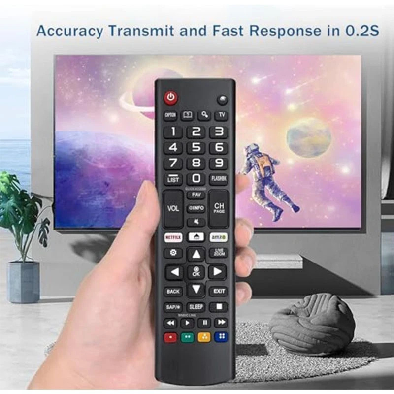 Remote Control for LG TVs – IR Remote Compatible with Smart LED LCD OLED TVs