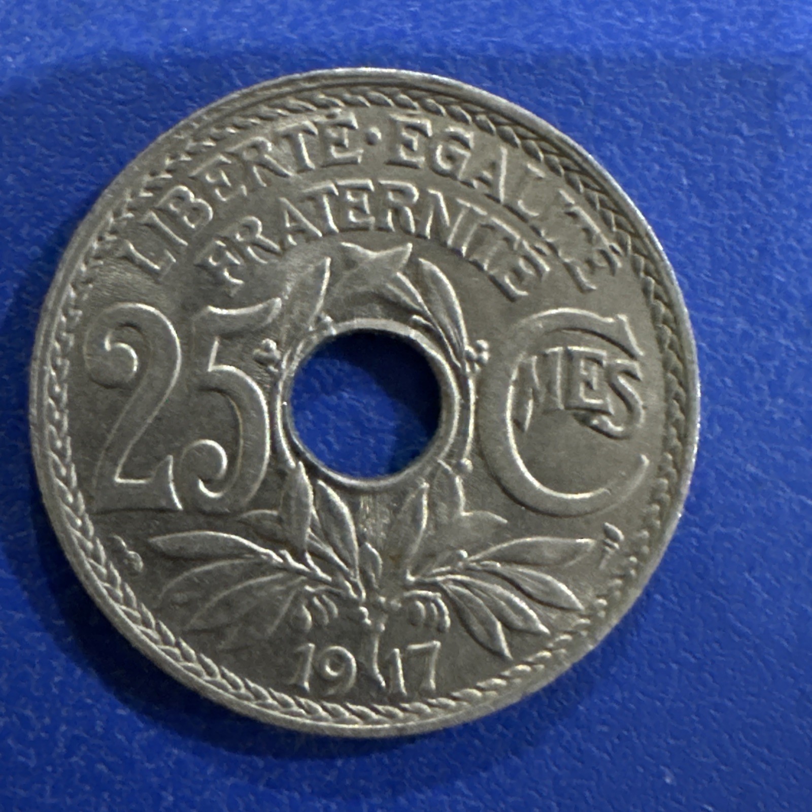 Old 1917! Collectible Coin Junk Drawer Lot Silver In Color Rare?