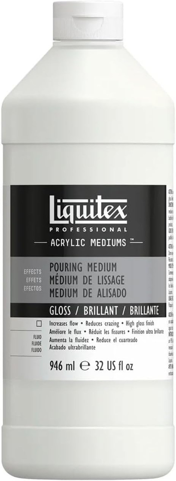 Professional Effects Medium, 473Ml (16-Oz), Gloss Pouring Medium