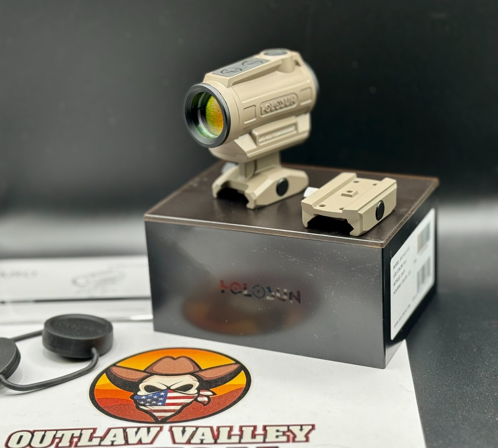Holosun Optic ARO 2 MOA Red Dot, Flat Dark Earth