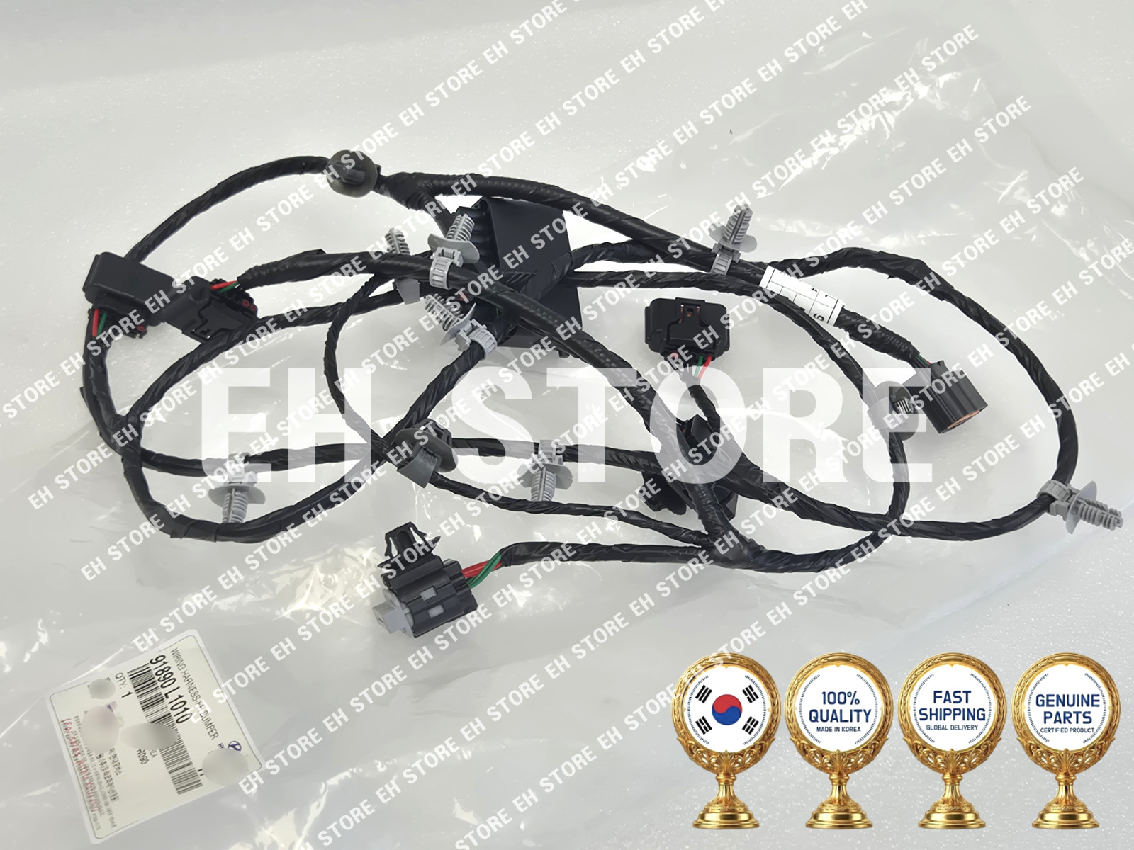 Genuine 91890L1010 91890-L1010 WIRING HARNESS-FR BUMPER for Sonata 2019-23