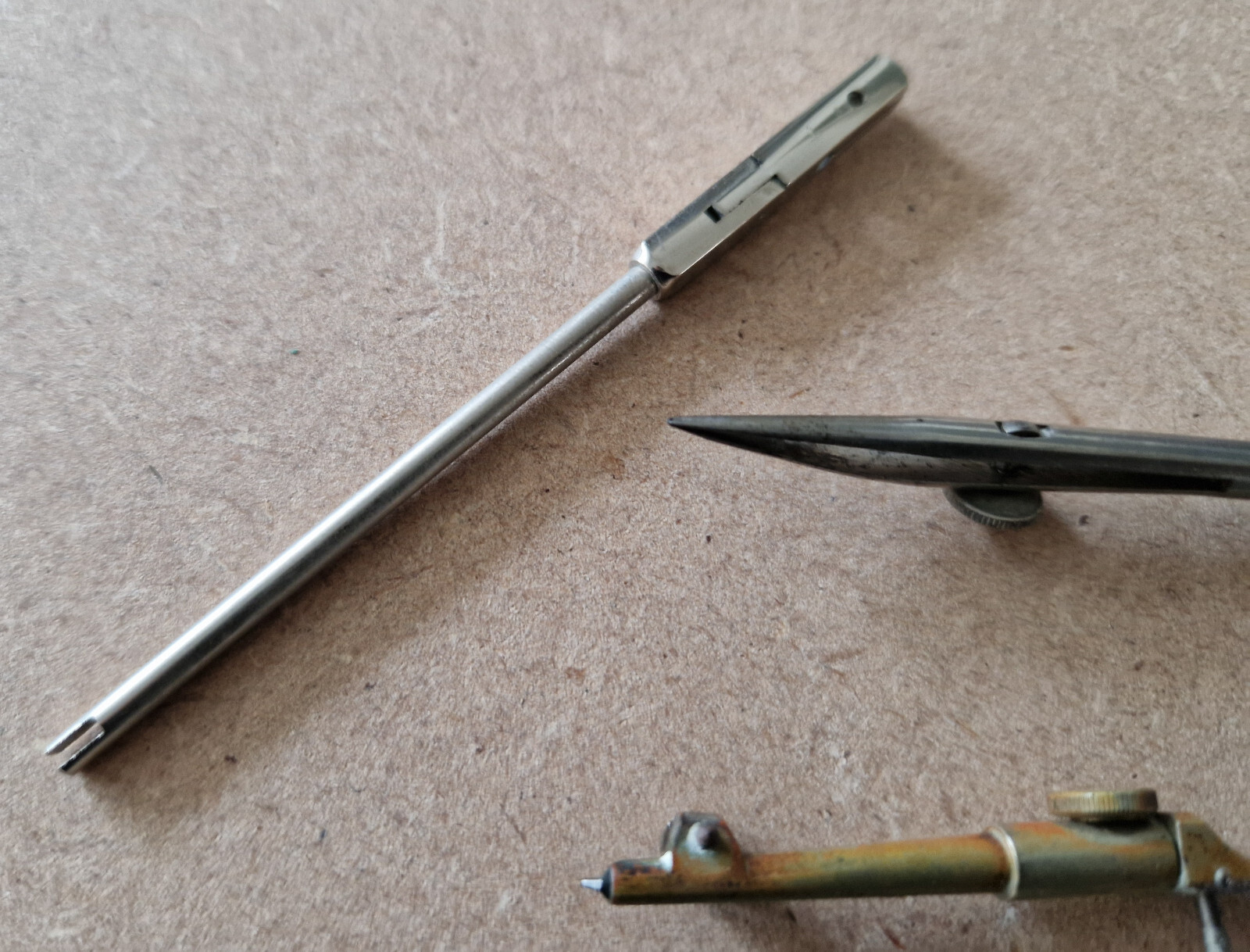 Vintage Architectural Technical Draughtsman Drawing Instrument Set in Case