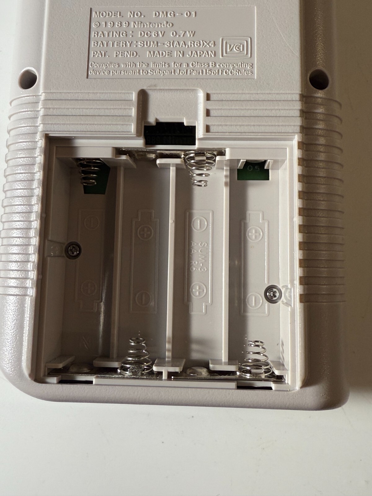 RESTORED Original Nintendo Game Boy GRAY DMG-01 **NEW SCREEN** - TESTED