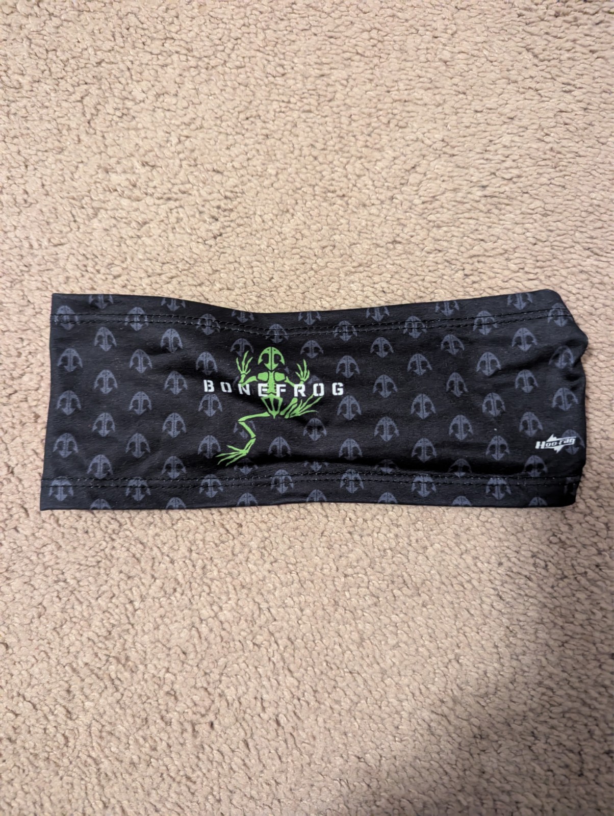 Bonefrog OCR Running Headband - Black - New