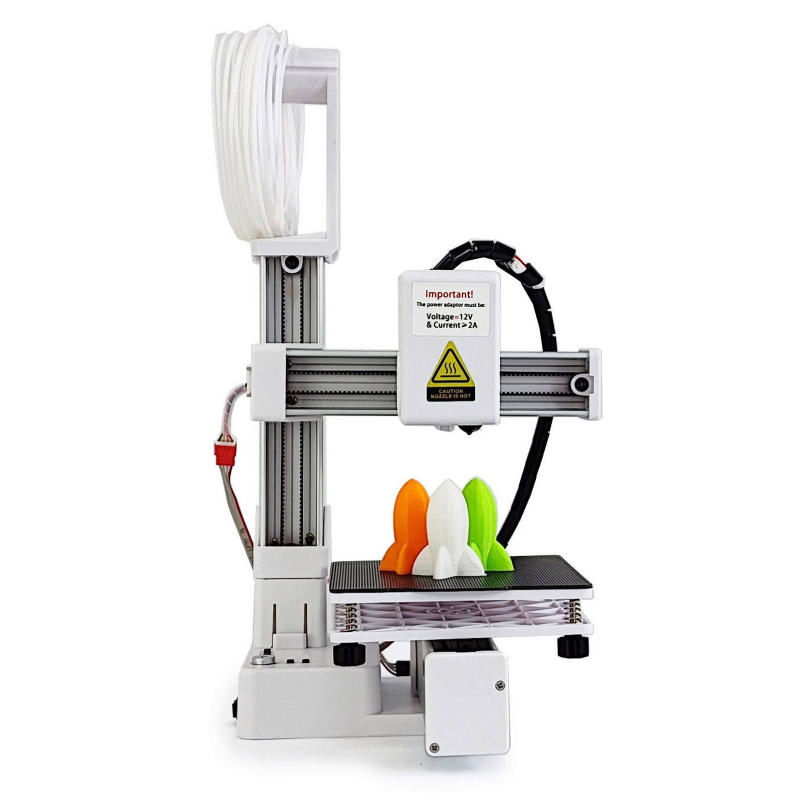 3D Printer For Education High Accuracy Fast Heating (EU Plug White)