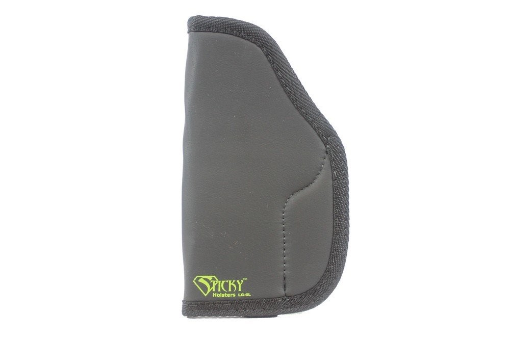 Sticky Pocket Holster For Large Frame Handguns Ambidextrous Black LG-6L