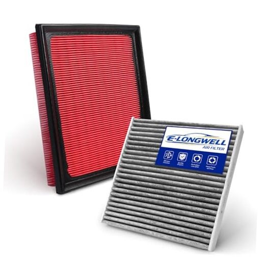 Cabin Engine Air Filter Kit for Prius (2010-2015 1.8L), Prius Plug-In (2012