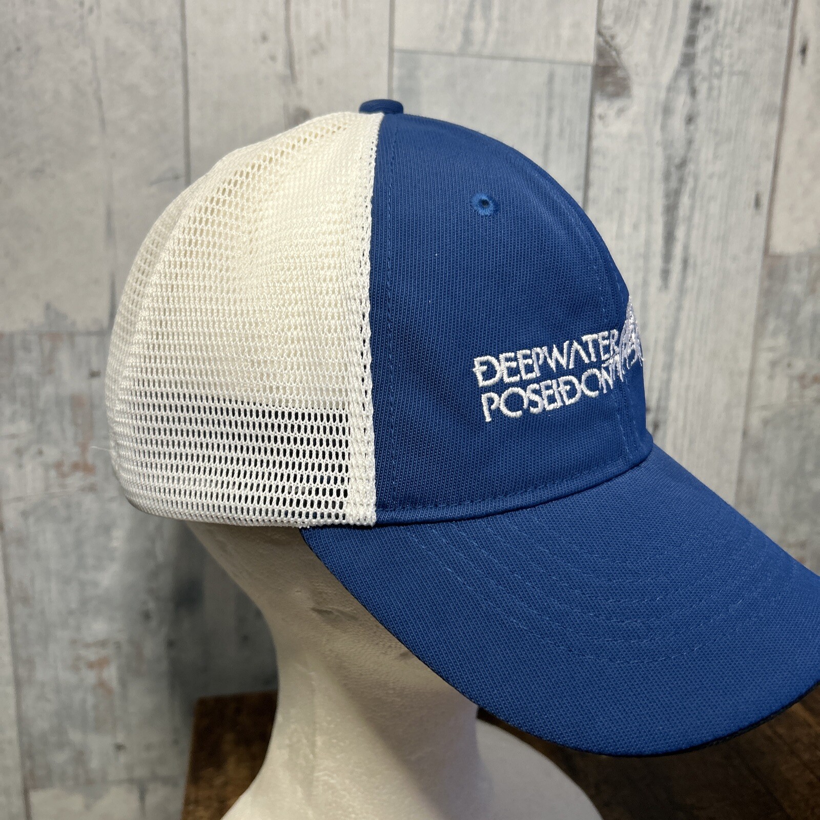 Nike Golf Stretch Fit Hat Mesh Back. DeepWater Poseidon Logo