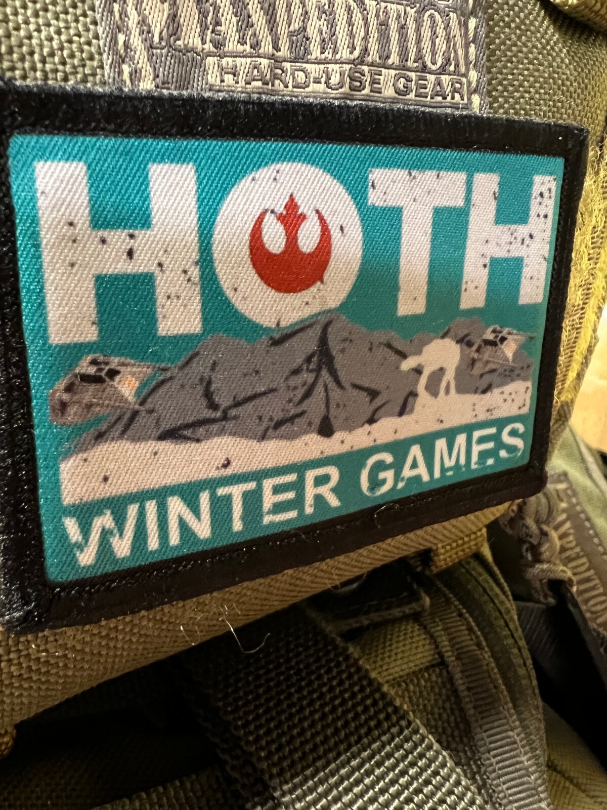 Hoth Winter Games Star Wars Morale Patch Tactical ARMY Hook Military