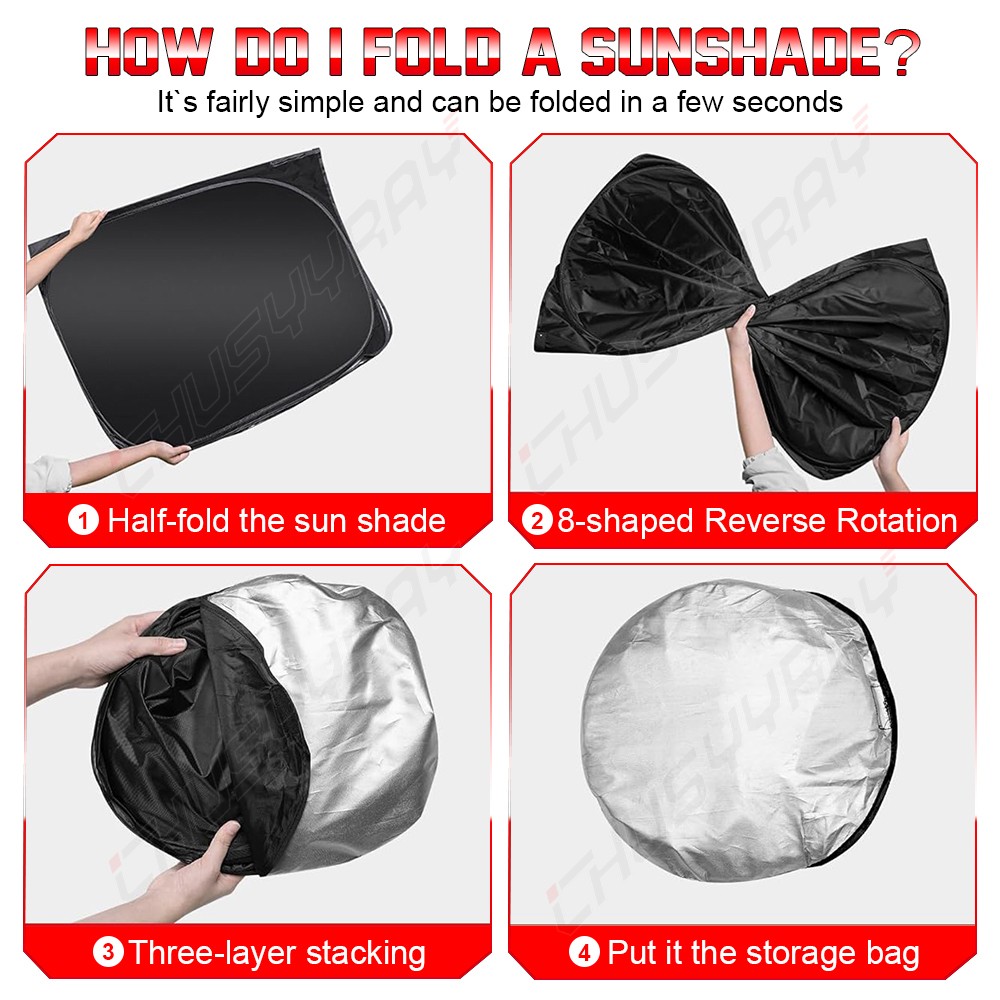 FOR Toyota Highlander Windshield Sun Shade Front Window Cover Visor UV Protector