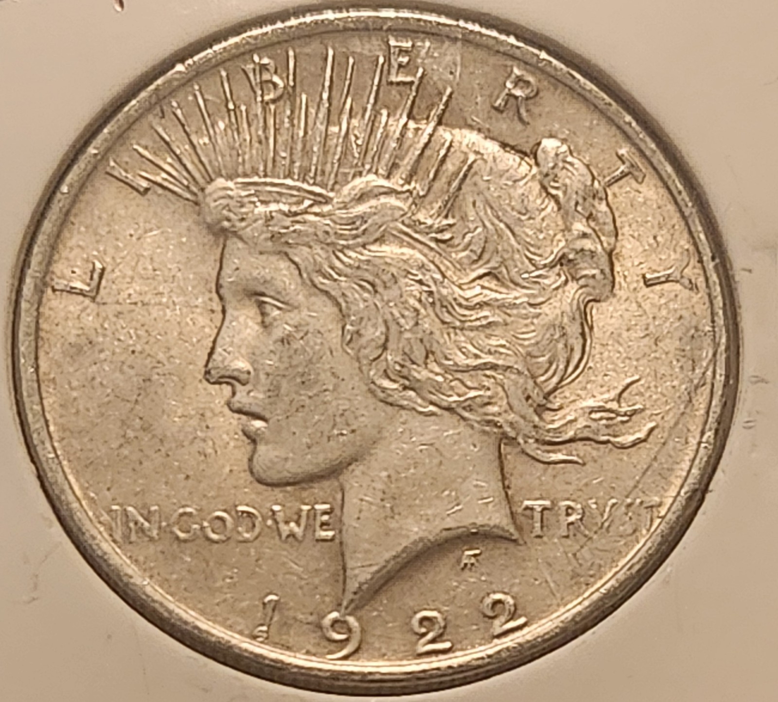 1922 Peace Silver Dollar XF Details Better Circulated Coin See Photos