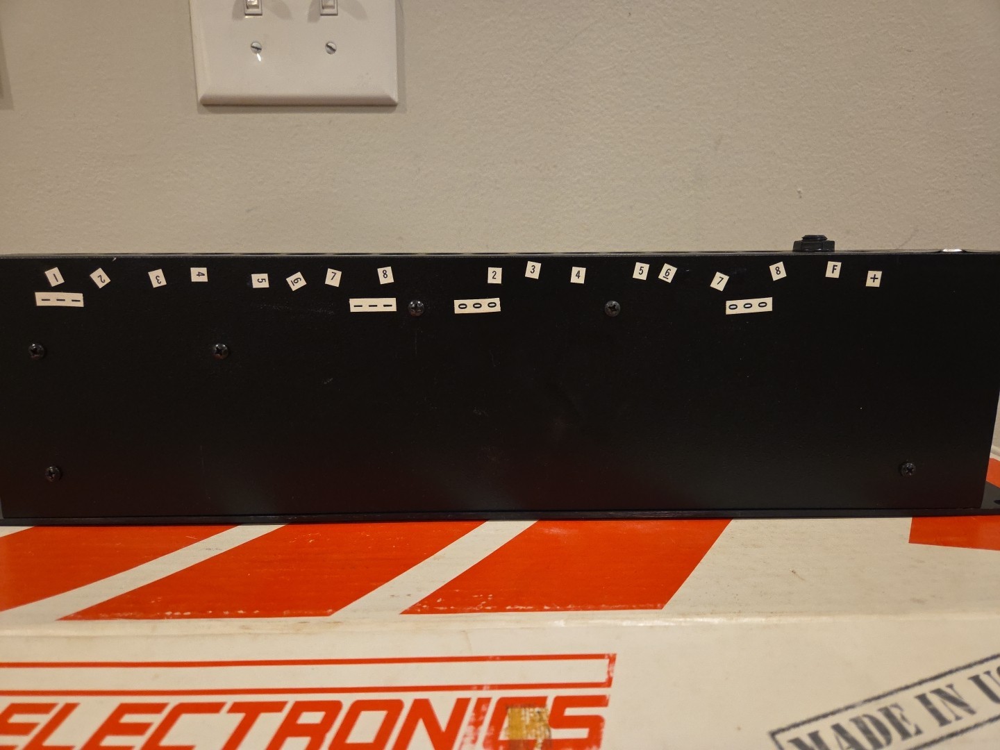 JL Cooper MSB Plus REV 2 MIDI Patch Bay / Thru Box - excellent condition