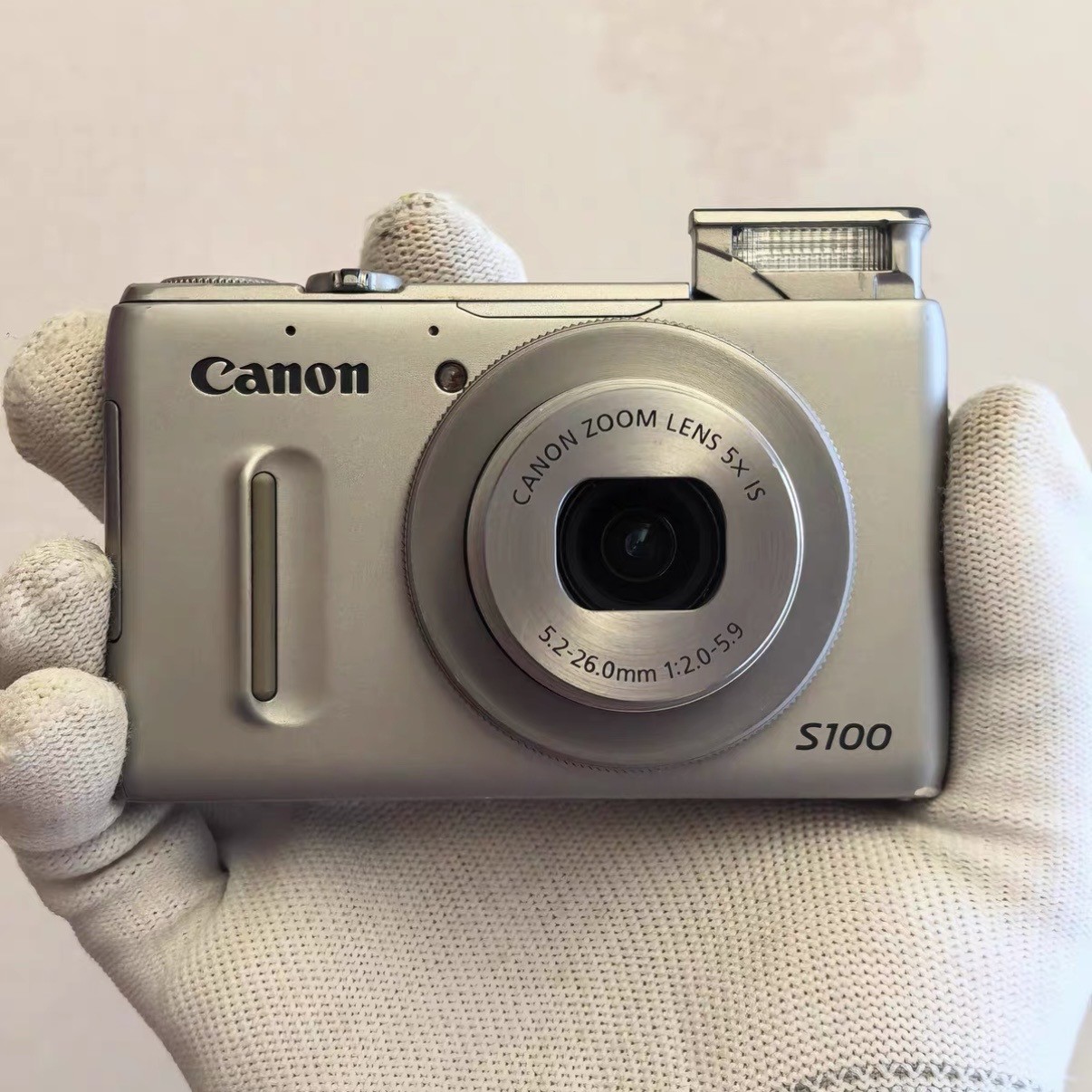 90%new Canon PowerShot S100 12.1MP Digital Compact Camera Silver