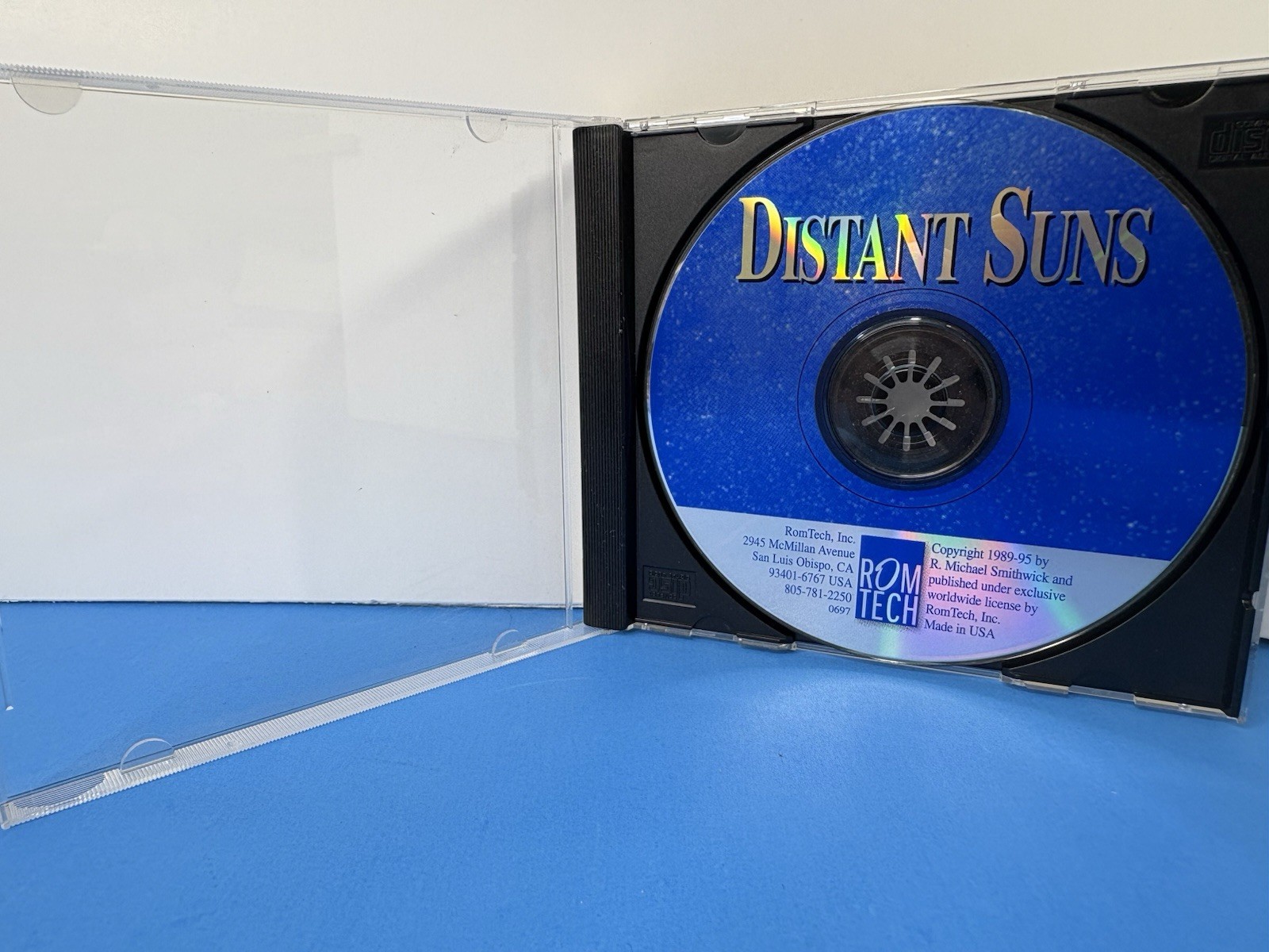 Distant Suns - Romtech Windows PC CD-ROM 1995