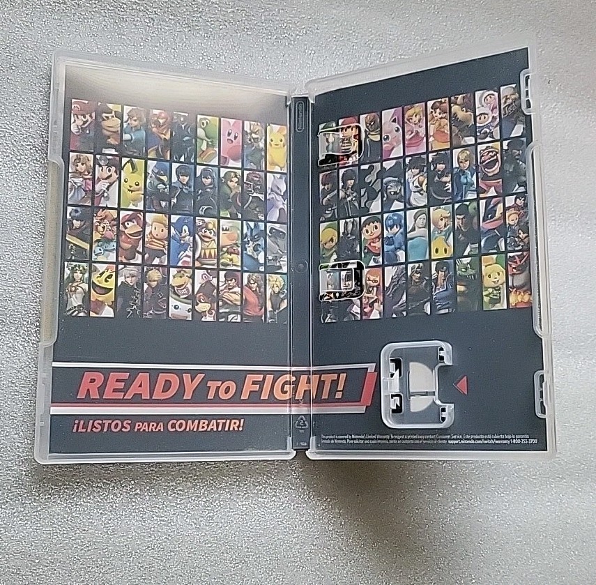 Authentic Replacement Case Box *Case Only* for Super Smash Bros Ultimate