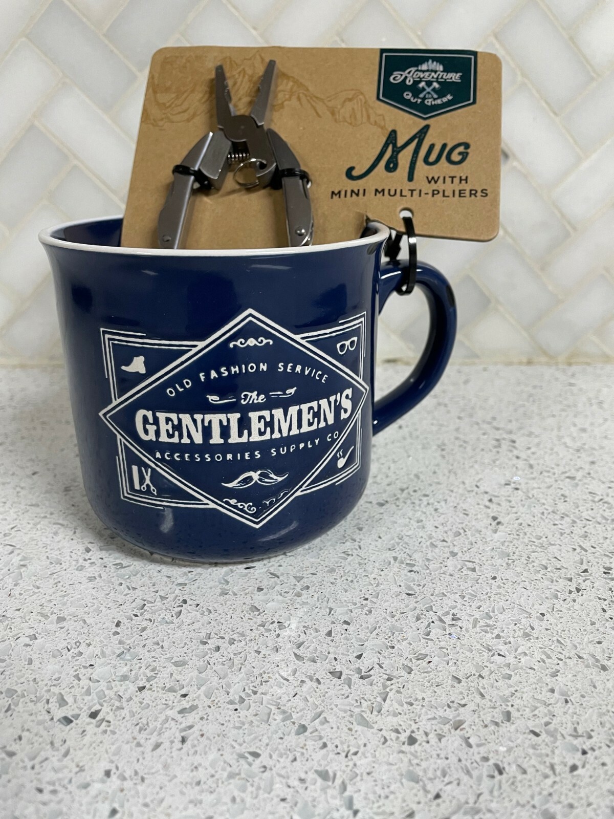 Adventure Gentlemen's Mug With Mini Multi Pliers