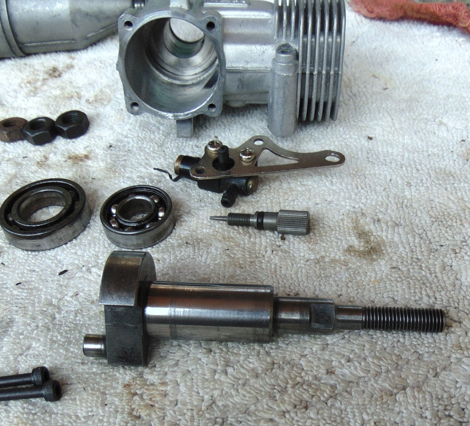 OS FX 46 RC Model Airplane Engine, cleaned well ..