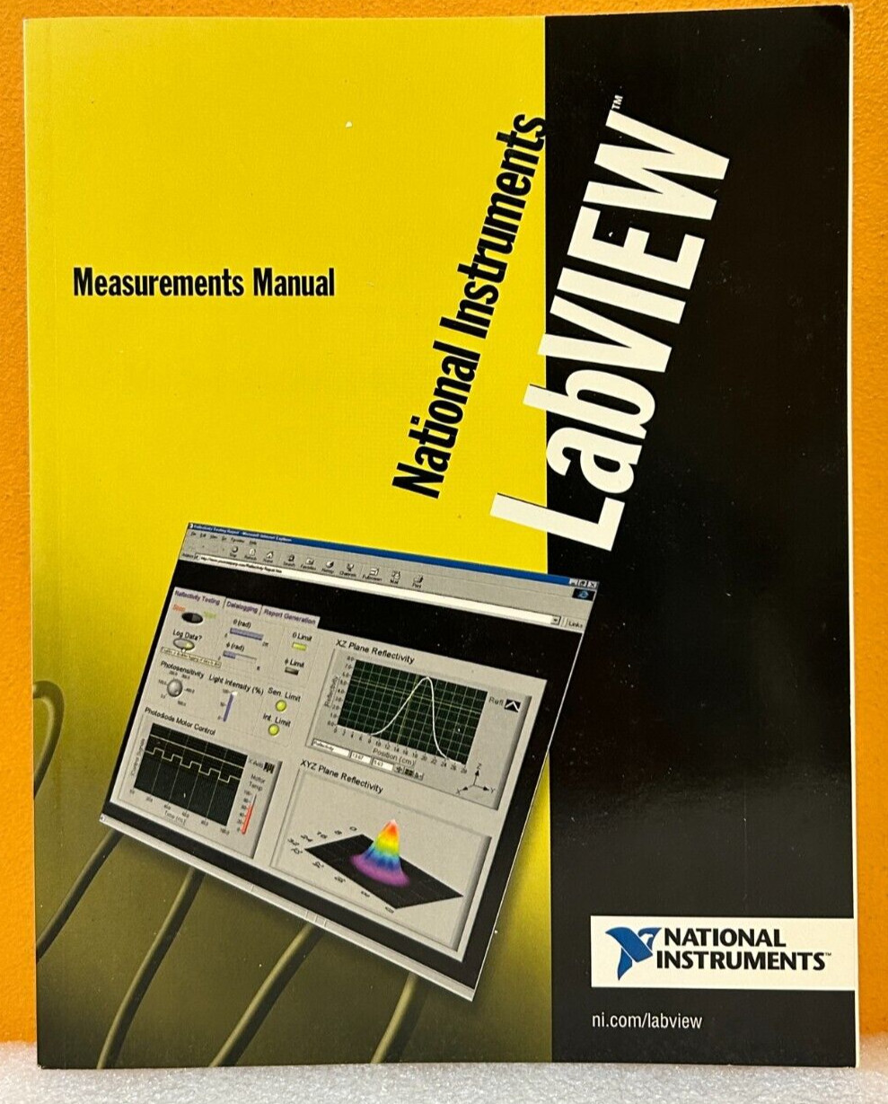 National Instruments 322661A-01 2000 Labview Measurements Manual.