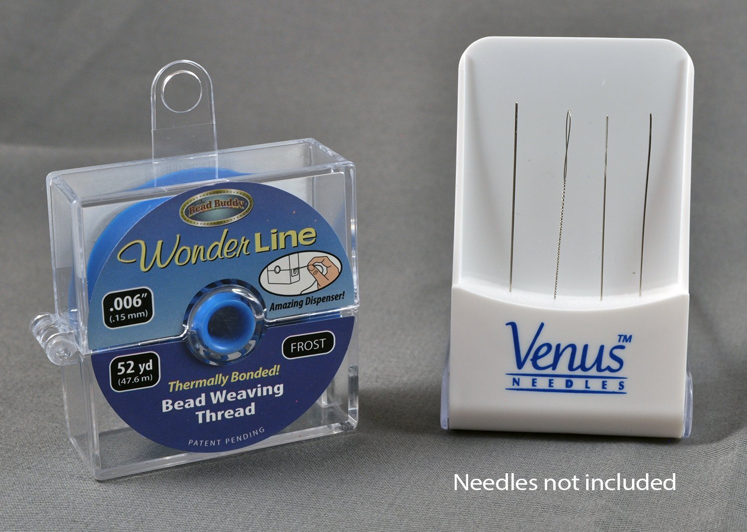 (2 Pack) Bead Buddy Wonder Line Bead Weaving Thread.006" 52 yd.