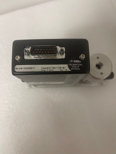Mass Flow Controller 10 sccm N2 SN 2179A11CR1BV- used