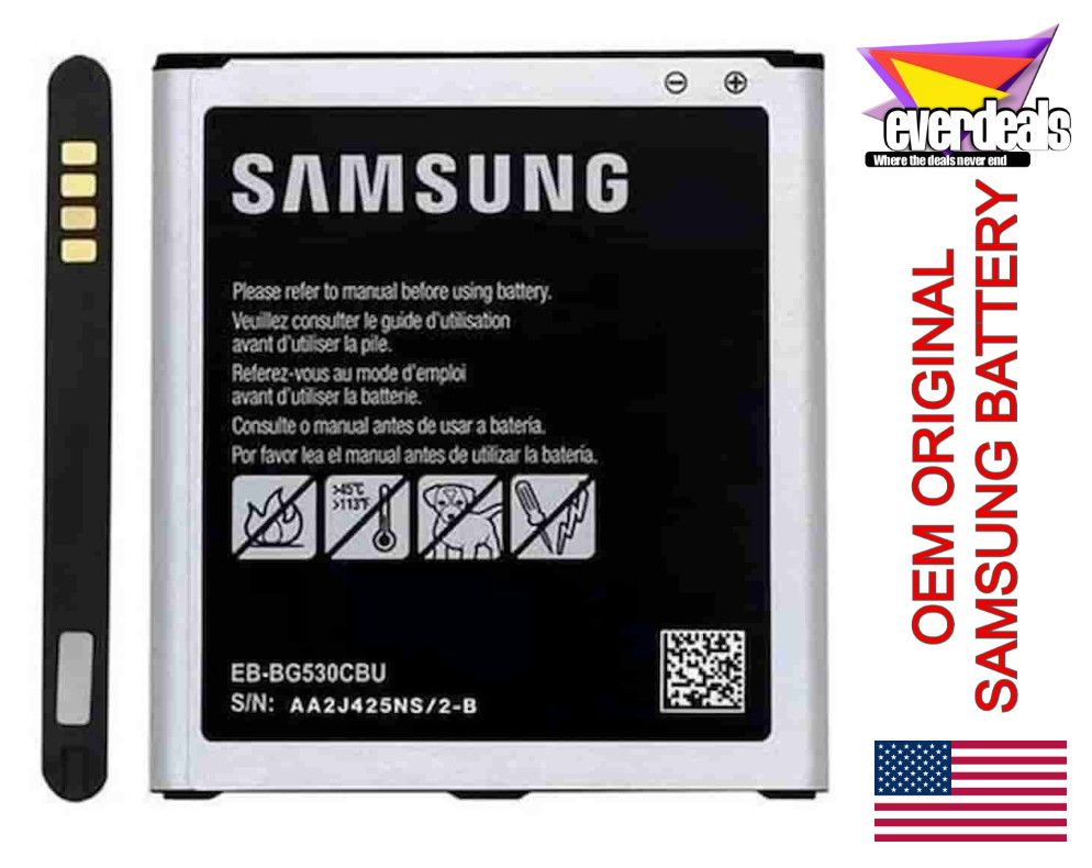 Battery For Samsung Galaxy J3 J5 G550 J500 ON5 Original EB-BG530CBU OEM Genuine