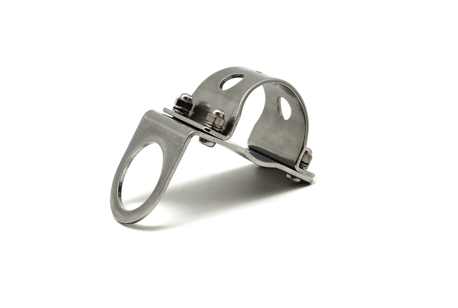 1.25 31.75mm Silver Motorcycle Handlebar Mounting Bracket, Riser, Clamp