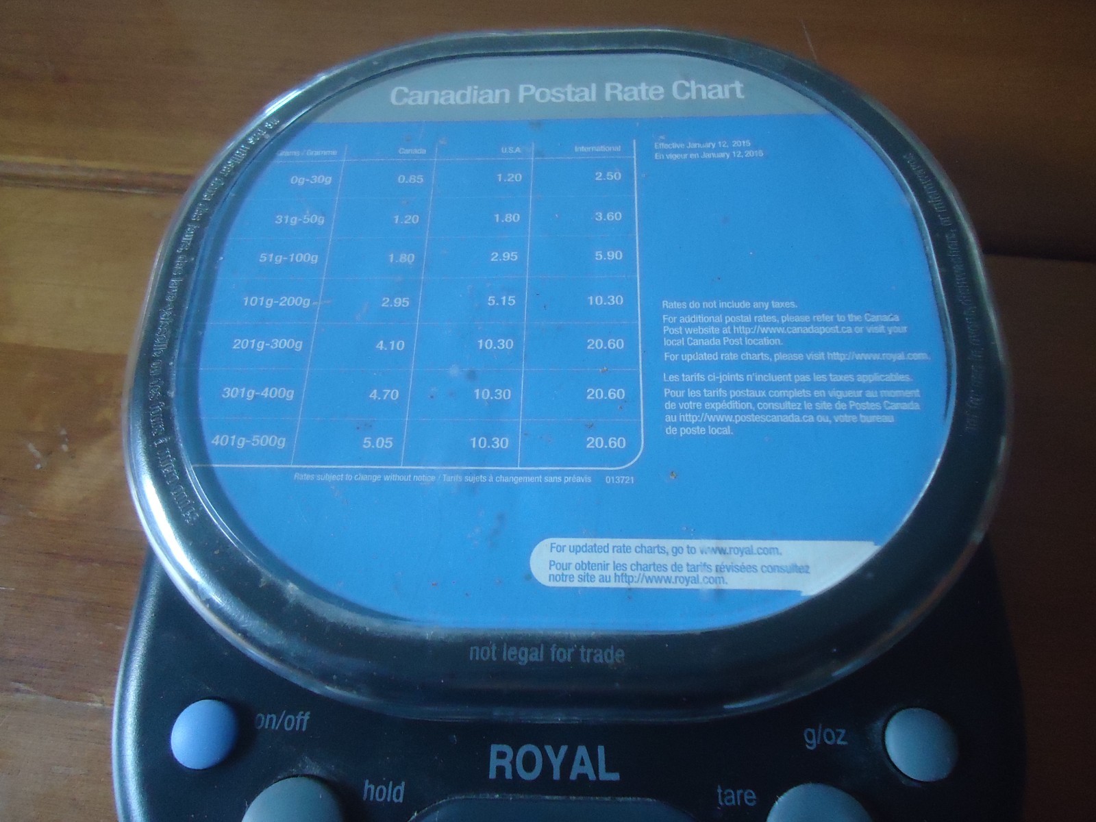10LB Postal Scale Royal DS 10 Digital Scale